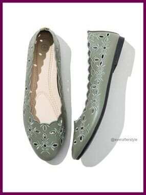 Women's Ballet Flats Slip On Dress Shoes Memory Foam Foldable